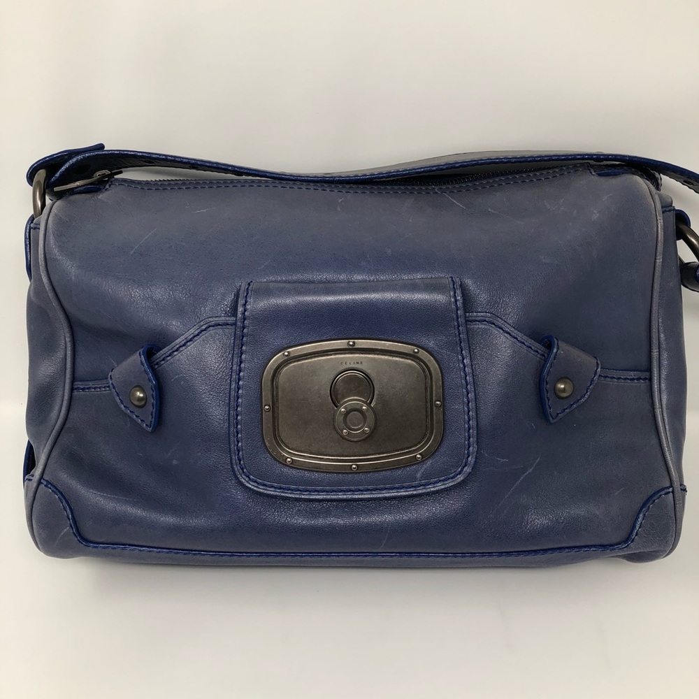 Authentic Celine Flip Lock Shoulder Bag